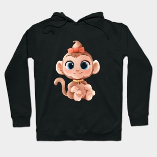 Cute baby monkey Hoodie